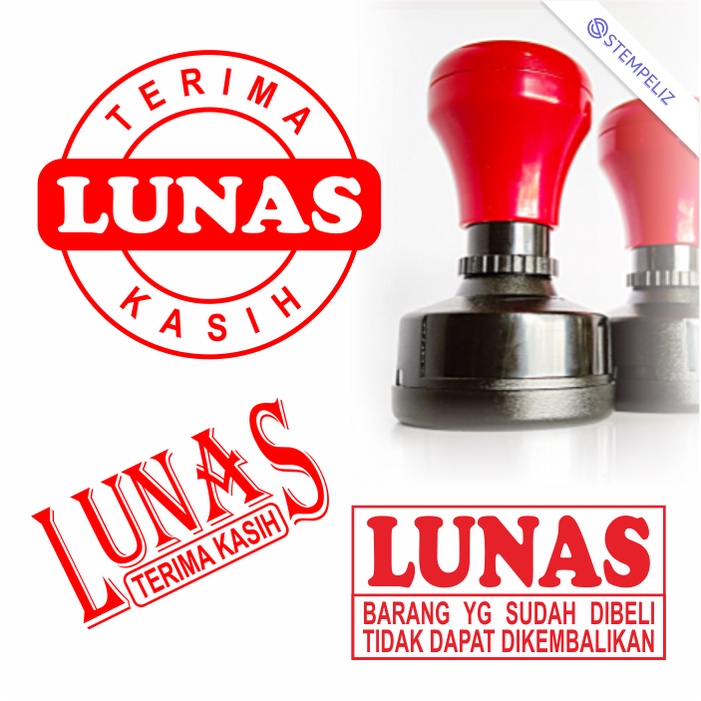 

Stempel Lunas Otomatis Tinggal Pakai - Allmax Production