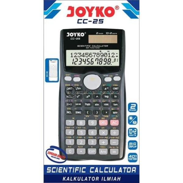 

CALCULATOR SCIENTIFIC JOYKO CC-25 / KALKULATOR JOYKO CC 25 / JOYKO ELECTRONIC CALCULATOR CC-25