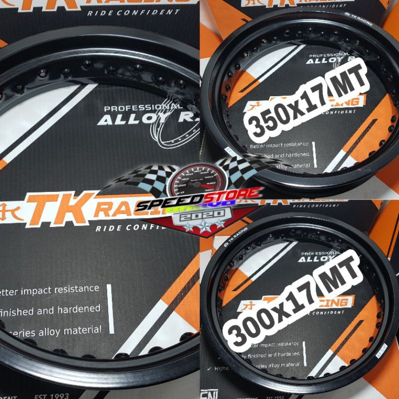 velg tk japan 300 350 17 peleg tk jepang 300-17 350-17 36 32 hole