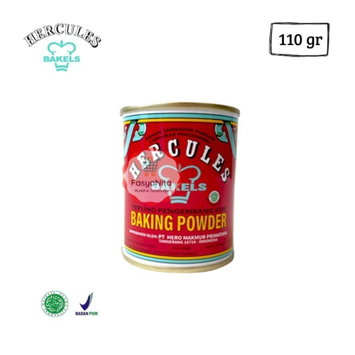 

Hercules Baking Powder Double Acting [110 gr] - FasyAnita Mart Denpasar