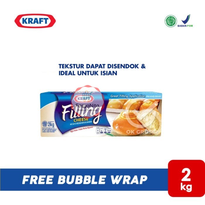 

Kraft Filling Cheese [2 Kg] - FasyAnita Mart Denpasar