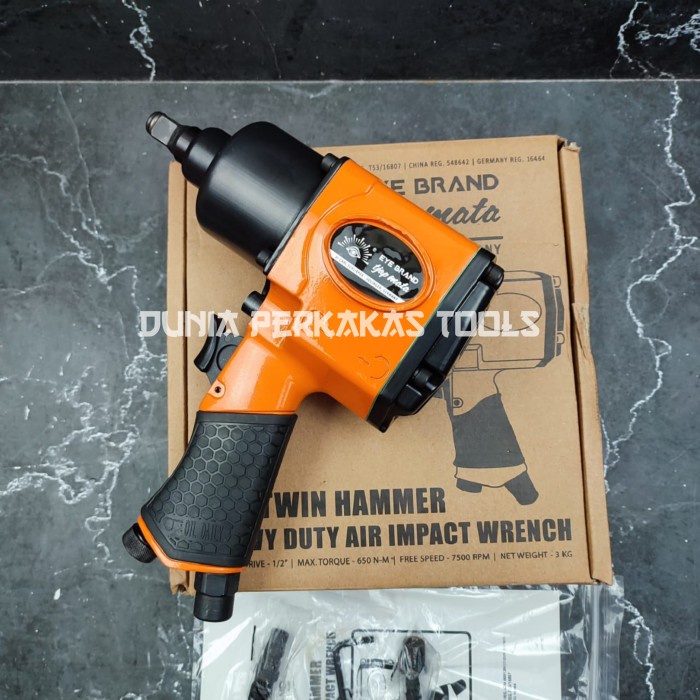 TjapMata Air impact 1/2 inch Air Impact Wrench Mini Twin Hammer