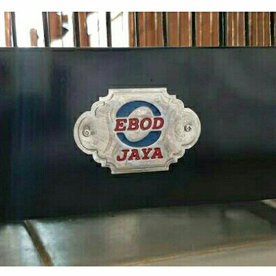 Logo Sangkar Ebod Terbaru Logo Atau Emblem sangkar Ebod 1pcs plus baut