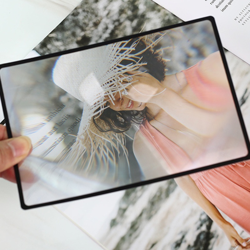 Kaca Pembesar Pembatas Buku Multifungsi Kaca Pembesar Kartu Baca-G