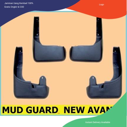 Karpet Lumpur - Mud Guard New Avanza - Xenia ( Penahan Lumpur ) Aksesoris mobil