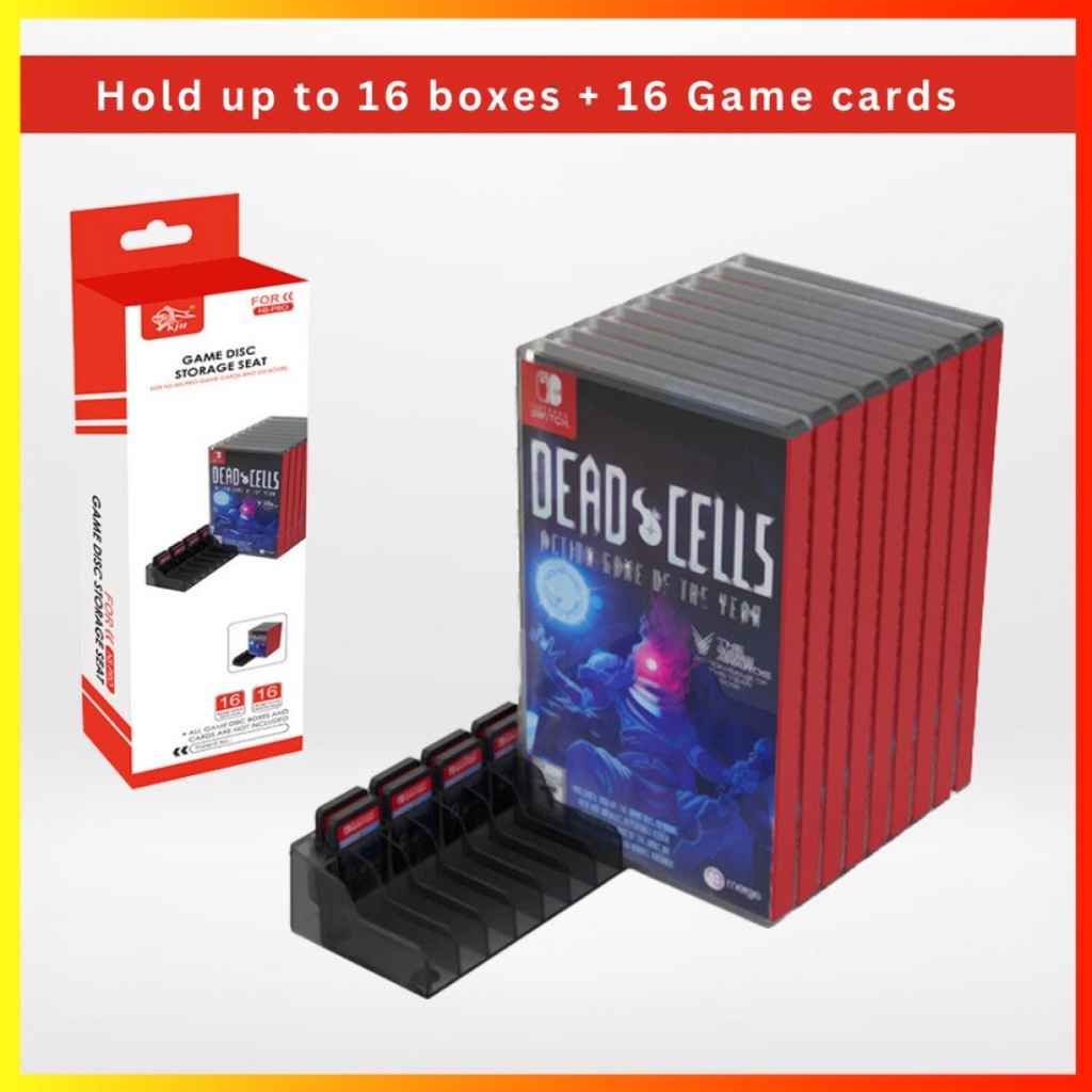 Nintendo Switch Rack Rak Tempat kaset With Game Card Storage Holder
