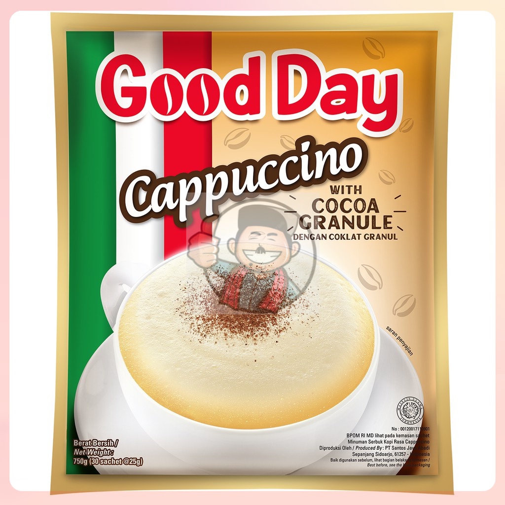 

GOOD DAY Cappuccino Renceng (10 x 25 gr)
