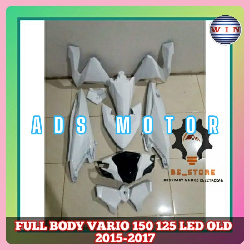 FULL BODY HALUS VARIO 150 125 LED OLD K59 2015 2016 2017 | BODY HALUS VARIO 125 150 LAMA 2015 2016 2