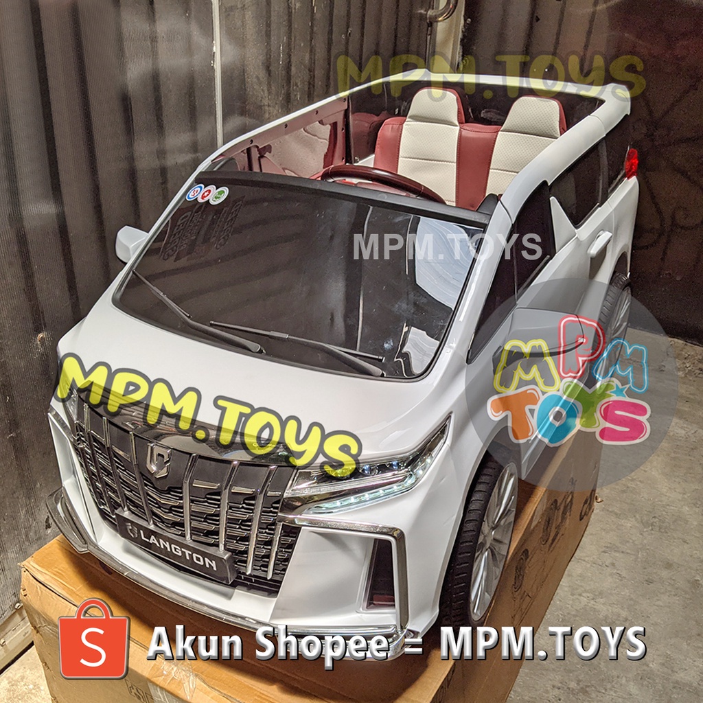 promo spesial Mobil Aki Anak ALPHARD ORIGINAL JOK KULIT BAN KARET Bisa Remote MOB MVP (GRAB/GOJEK)