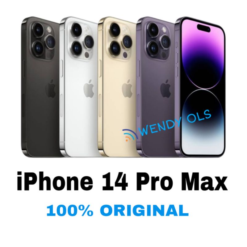 iPhone 14 Pro Max 5G 128GB 256GB 512GB 1TB SPACE BLACK GOLD SILVER DEEP PURPLE