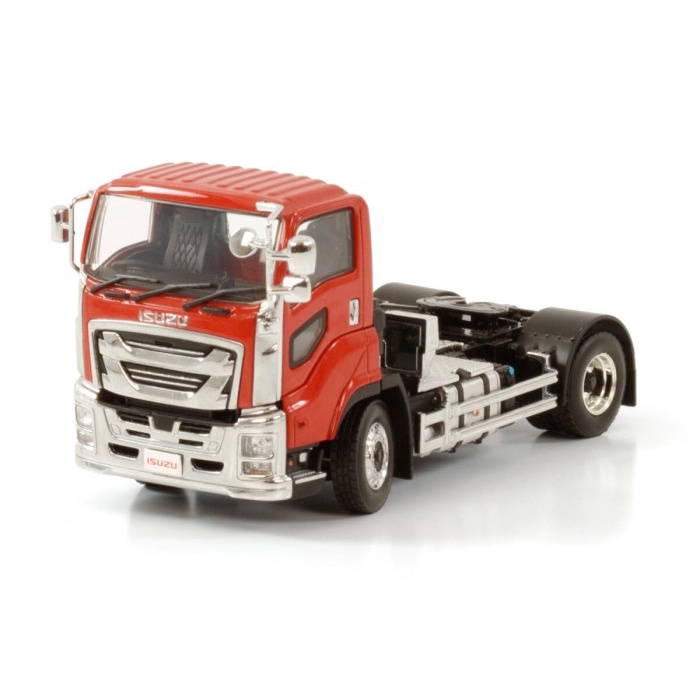 Diecast Miniatur Truck Isuzu Short Giga 4x2 - Red (1:50)