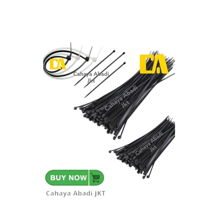 

KABELTIS / KABEL TIS / CABLE TIES HITAM 20CM
