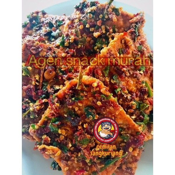 

Tempe Crispy Pedas daun jeruk 250gr AGEN SNACK