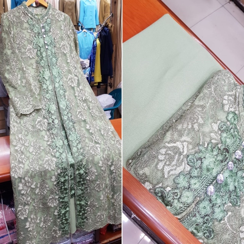 (Realpict) Purnama Dress- Gamis Modern- Gamis Lebaran - Gamis Mewah - Gamis Tanahabang - Baju Seraga