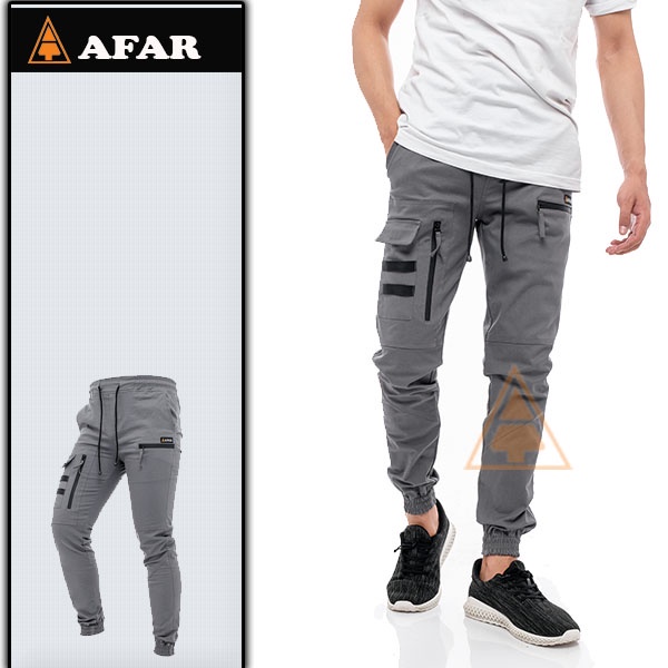 Terbaru Celana Jogger Pria Original / Celana Jogger Zipper Premium Afaras Production