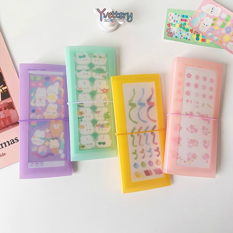 

❤️COD Album Foto Penyimpanan Seri Macaron Album Koleksi Stiker Buku Besar Tangan Album Seri Gaya Korea-Yy