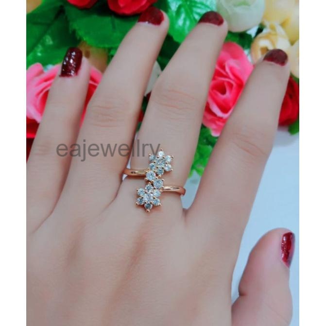 Model cincin emas simple elegan anti karat