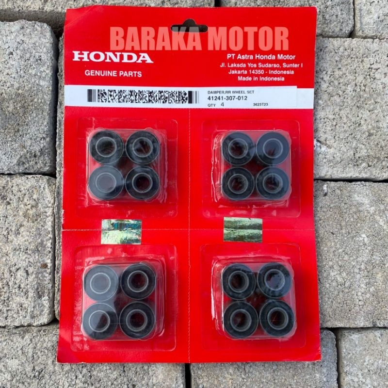 Karet Gir Bosh Gear Karet Damper, RR Wheel Set (Satuan) Honda Megapro Advance/ Tiger 2000 Original A