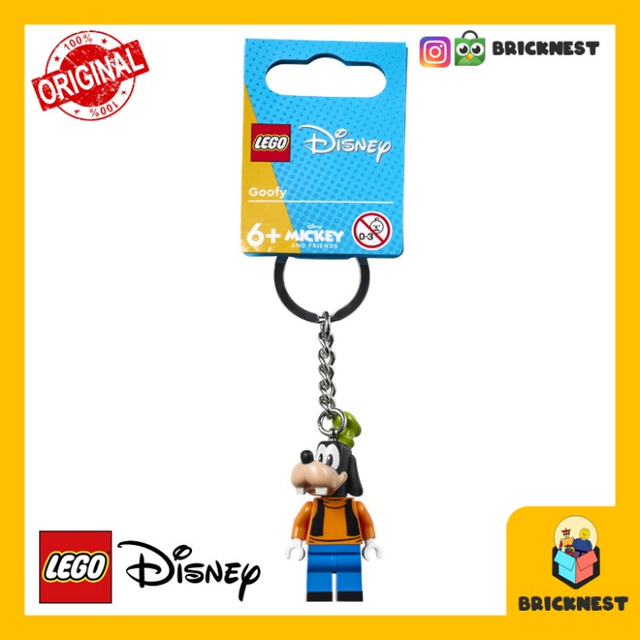 Lego Disney Keychain - Goofy