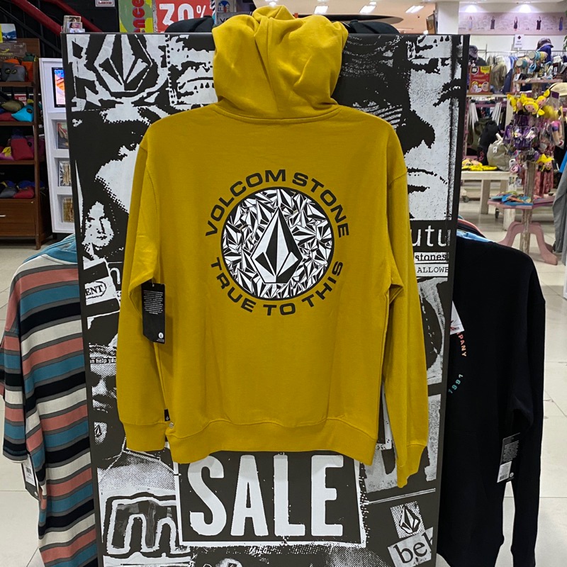 Hoodie Volcom Black Friday Pullover Honey Gold Original
