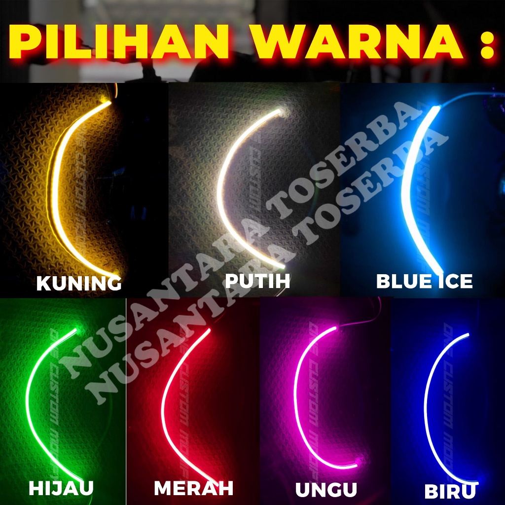 paket lengkap lampu alis vario gratis lampu led headlamp devil eye vario 125 150