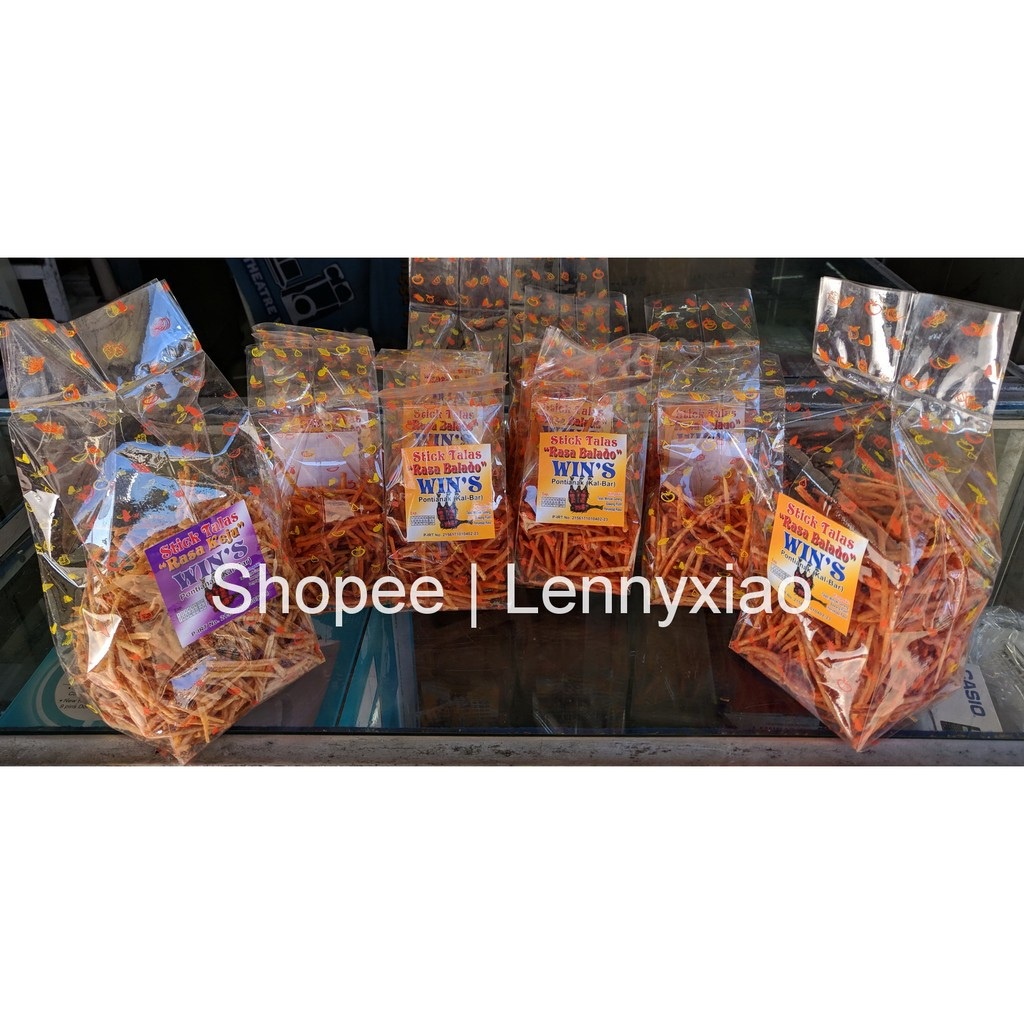 

Snack Mie Talas Keladi WIN WIN'S WINS Besar Gurih Renyah dan Enak