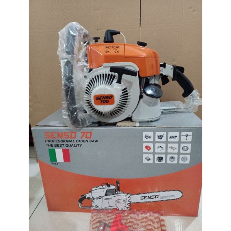 mesin chainsaw senso type 700/mesin potong kayu besar sinso 070