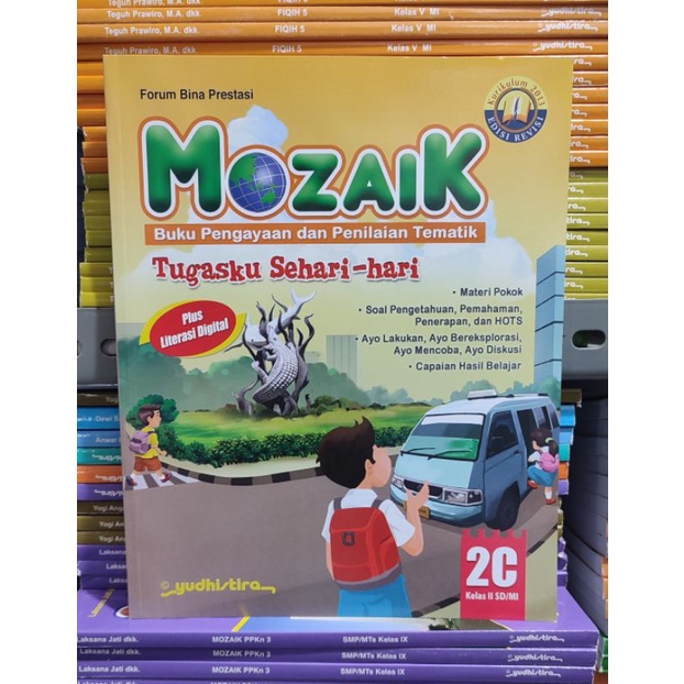 Buku Mozaik Tematik jilid 2C untuk SD/MI kelas II Yudhistira