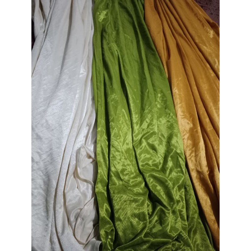 kain dekorasi begron murah/kain dekorasi 250 cm tinggi 3,5 meter sudah dijahit