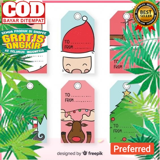 

Hang Tag Spesial 6/Thank You/Kartu Ucapan/Greetings Card Edisi Natal Tahun Baru/Christmas/New Year Custom Cetak Print Murah Desain Free// KOSTUM NATAL / POHON NATAL / AKSESORIS NATAL / HARI NATAL