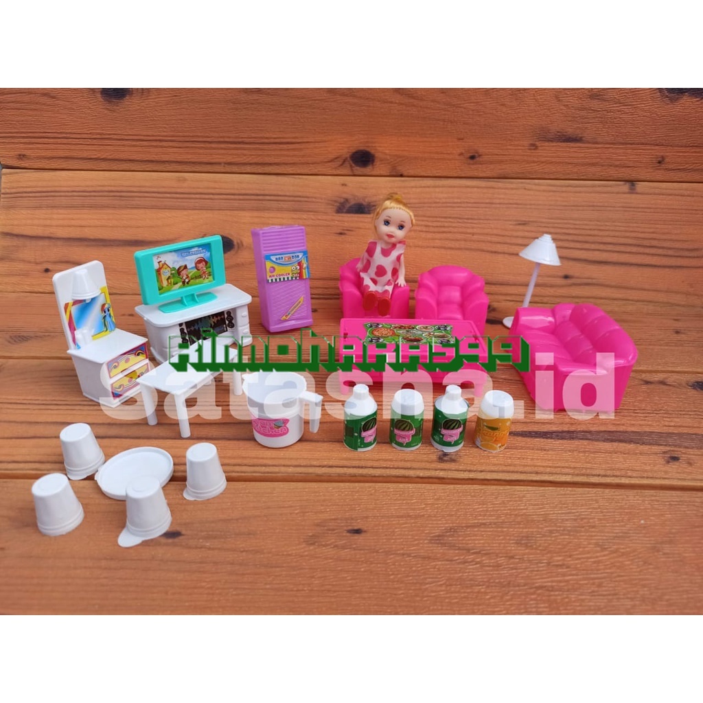 MAINAN ANAK MURAH/MAINAN BARBIE PERLENGKAPAN RUMAH FI.558