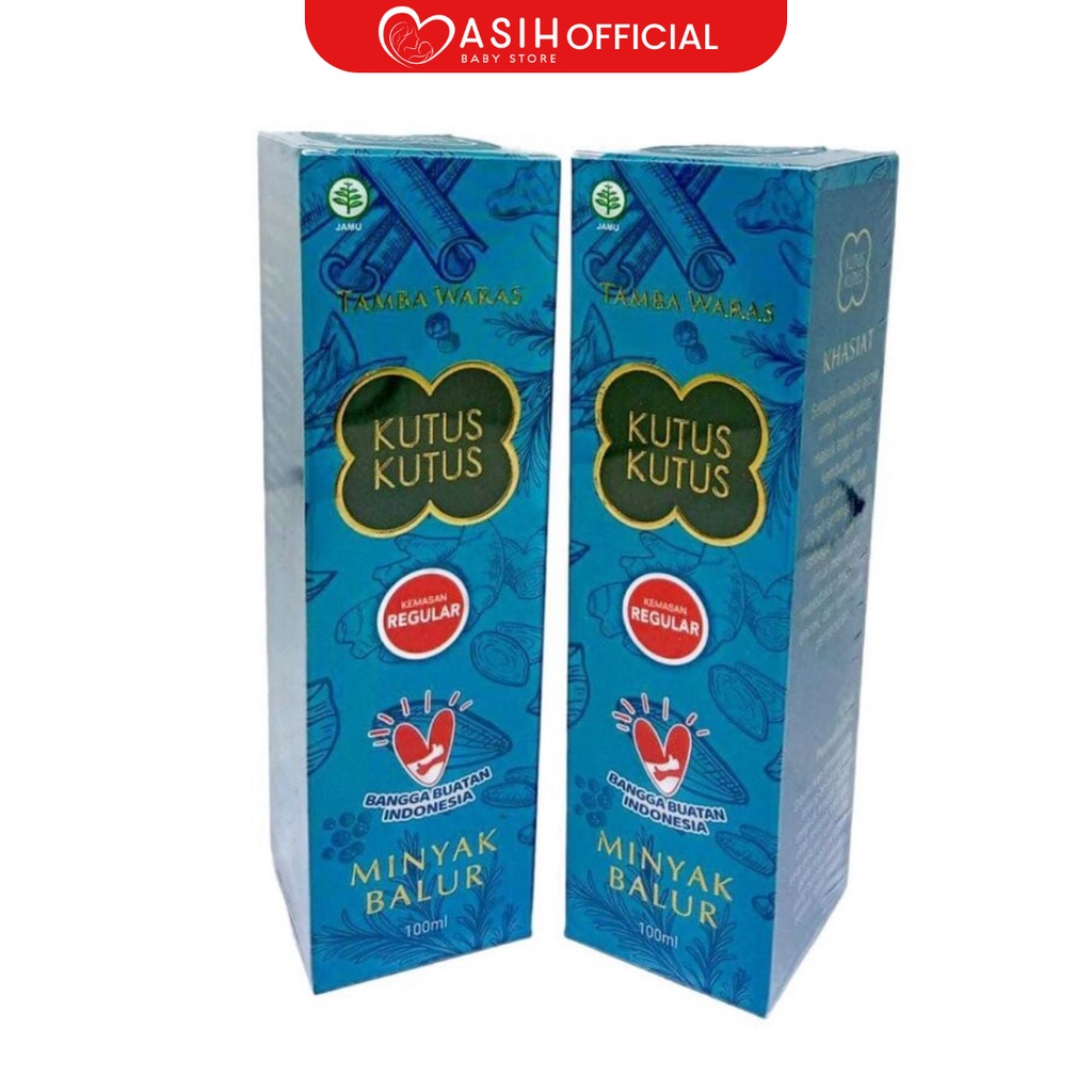 Minyak Kutus Kutus Aksara Bali Asli Original Minyak Pijat Bayi Kemasan Baru