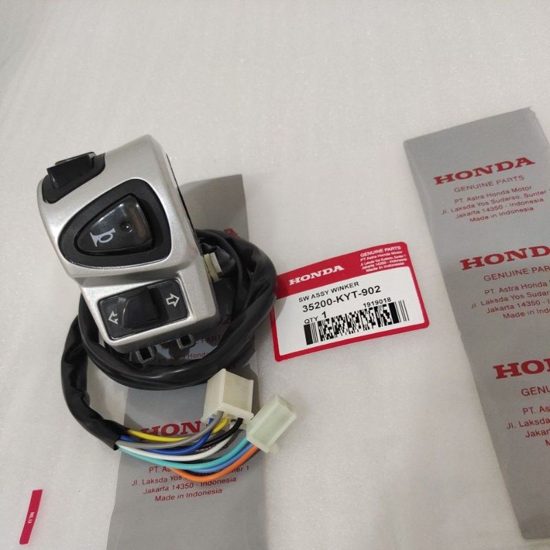 COD Saklar Holder switch sen sein reting riting KIRI Honda Scoopy lama old karbu ORIGINAL ASLI-ADAST