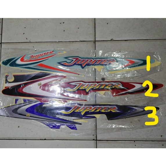 Striping lis&Stiker Body&Stiker Motor Jupiter 2001