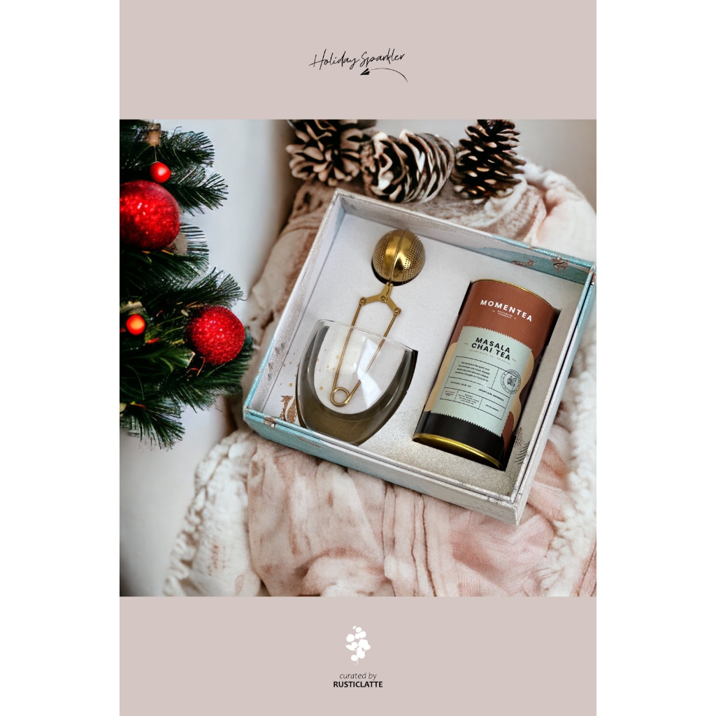 

Hampers Natal Tahun Baru Christmas New year gift - Clear Tea Set