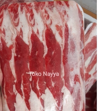

COD Daging Beef Slice Shortplate Slice Tipis 500 gr - Sukiyaki Yakiniku