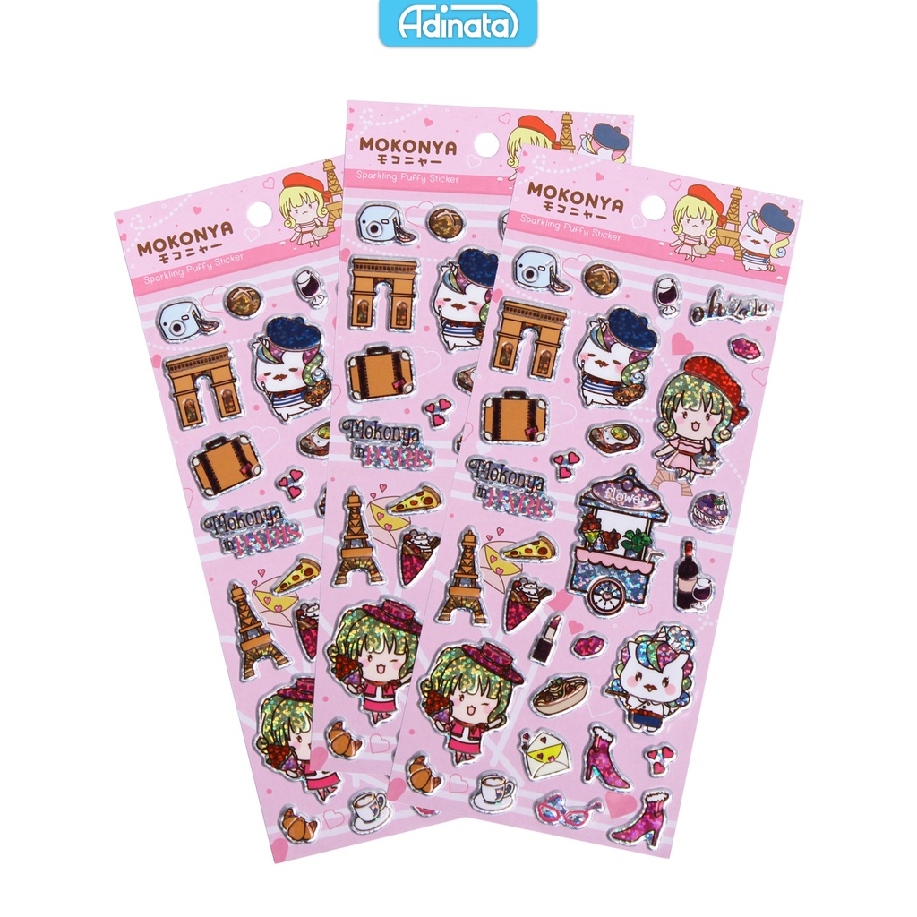 

Mokonya Sparkling Stickers Fantasy 2350-6161 / Stiker - Adinata