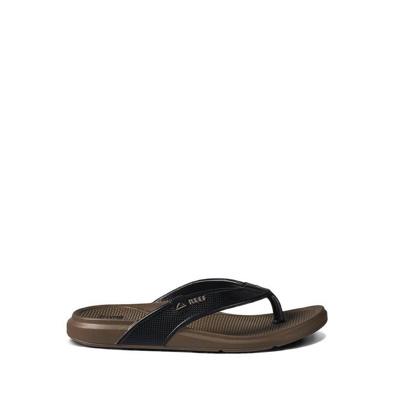 REEF OASIS MENS SANDALS - FOSSIL/BLACK