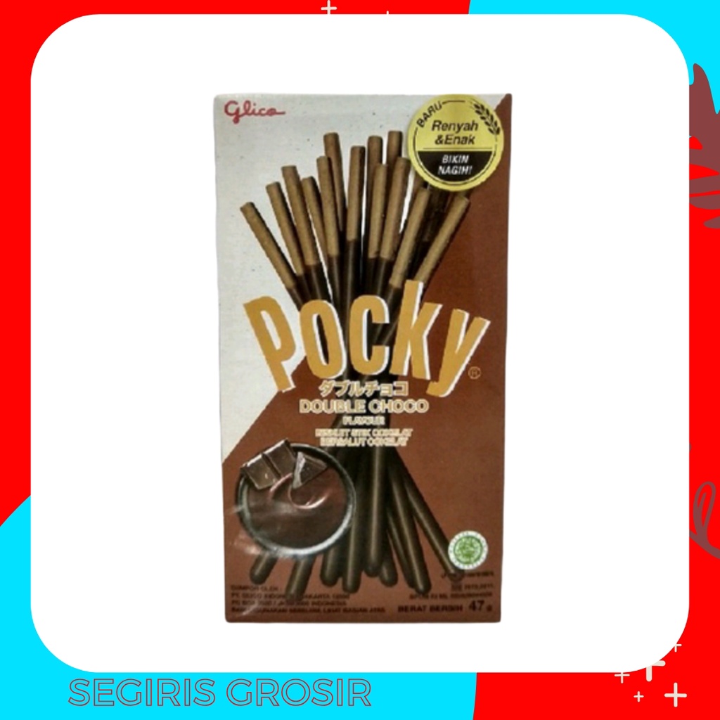 

Glico Pocky Double Choco stick snack 47gr