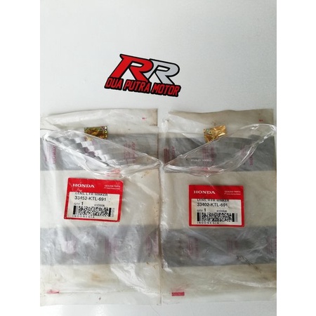 mika lampu sein sen riting depan original ori honda supra fit new x s r baru KTL AHM