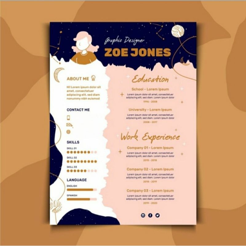 Jasa Pembuatan CV / Srt Lamaran / Fresh Graduate / CV ATS Paket Murah