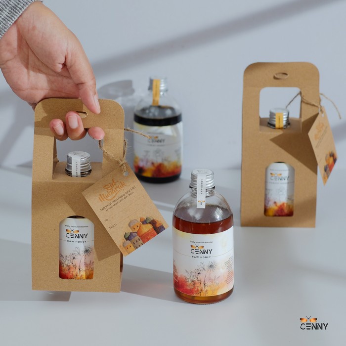 

PARCEL RAW HONEY HAMPERS LEBARAN - Hadiah Unik yang Bikin Sehat - Forest Honey
