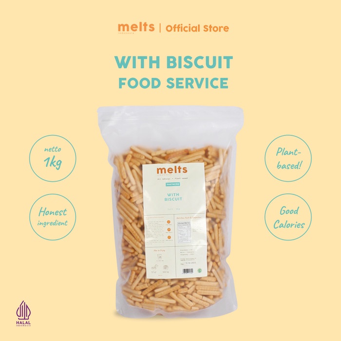 

Melts Cookies & Biscuit Food Service 1kg - With Biscuit