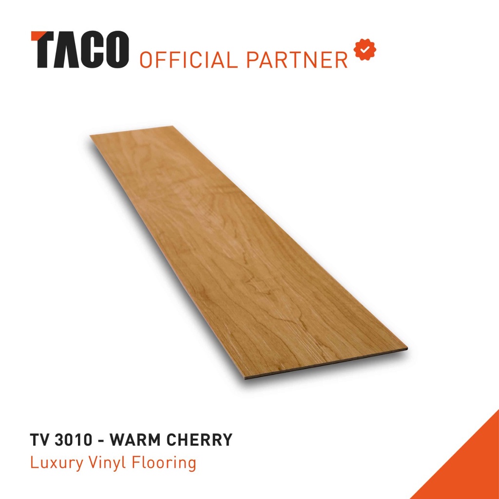 TACO Lantai Vinyl 3mm - TV 3010 Warm Cherry