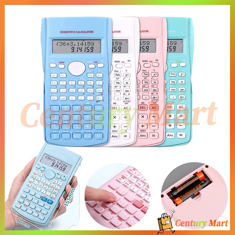

Kalkulator 24 Fungsi/Kalkulator Sekolah Scientific/Scientific Kalkulator Akuntansi/Calculator Ujian Sin Cos Tan Function 240+/Kalkulator Color Function Scientific/Scientific Calculator
