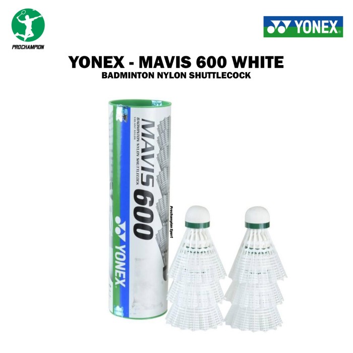 YONEX MAVIS 600 6 IN 1 SHUTTLECOCK KOK COCK BADMINTON ORIGINAL