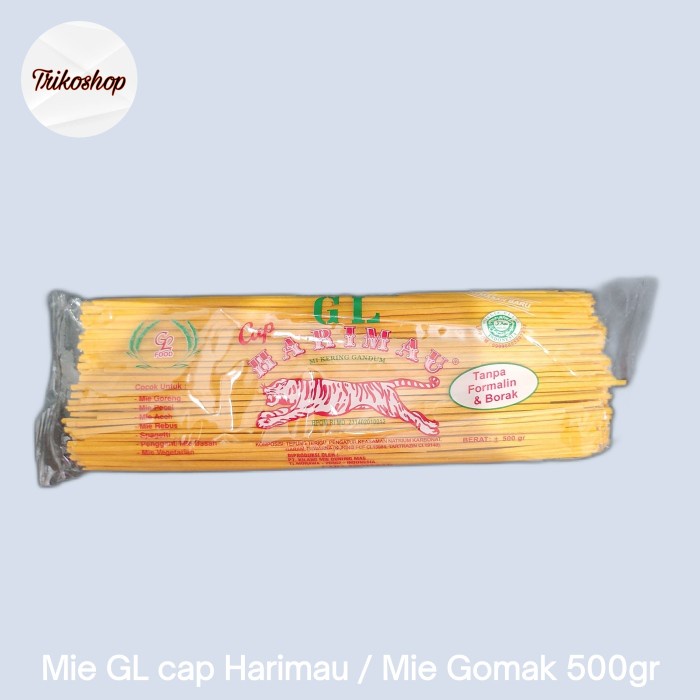 

Mie Lidi Medan GL / Mie Gomak Cap Harimau 500 Gr