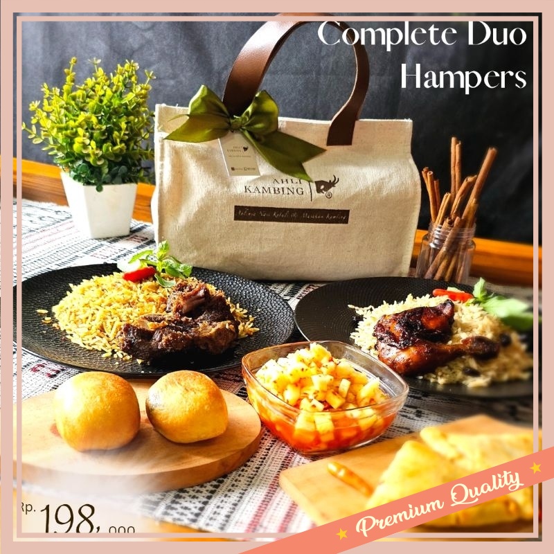 

TERBARU Set Hadiah Hampers Unik Wisuda Ulang Tahun Natal TERMURAH / Hampers Complete Duo Ahli kambing