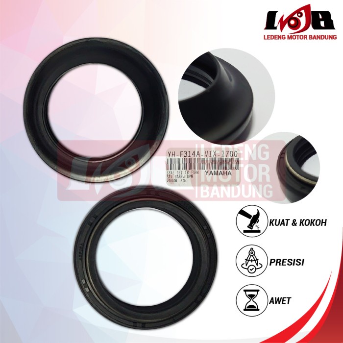 Aspira Karet Seal Shock Depan Vixion R15 Front Fork Sil Garpu Depan