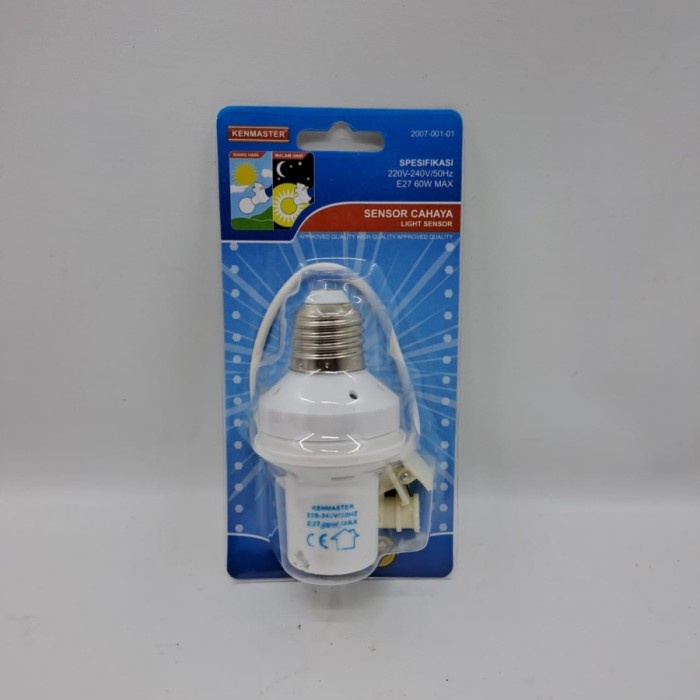 Light Sensor - Fitting Bohlam Lampu Cahaya Otomatis - Piting